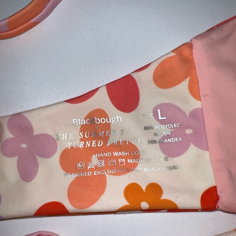 Blackbough Floral Bikini - Red, Orange, Pink - Picture 8 of 9